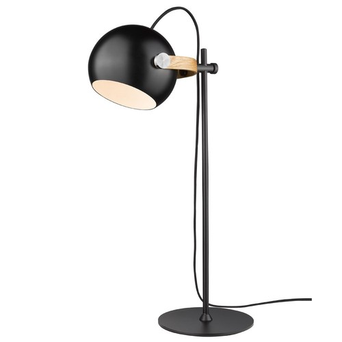 Halo Design - D.C Bordlampe Ø18 E27, sort / eik