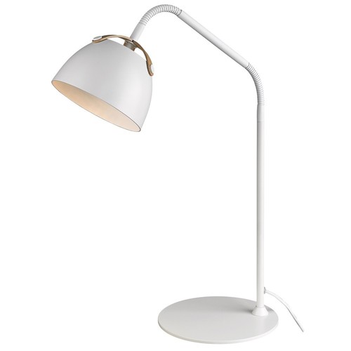 Halo Design - OSLO Bordlampe Ø16 hvit-eik