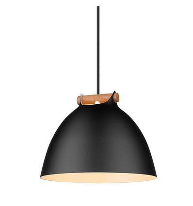 Halo Design - ÅRHUS anheng Ø24cm E27, sort / Tre