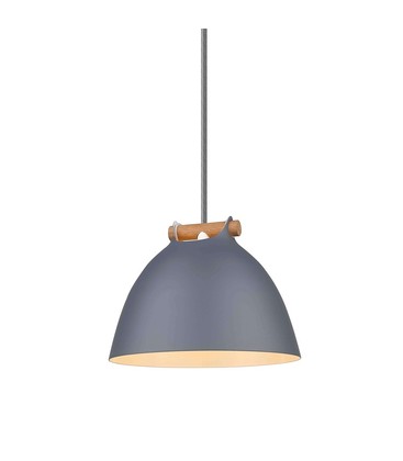 Outlet: Halo Design - ÅRHUS pendel Ø18cm G9, Grå / Tre