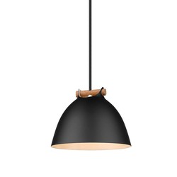 Outlet: Halo Design - ÅRHUS pendel Ø18cm G9, sort / Tre