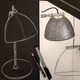 Outlet: Halo Design - ÅRHUS bordlampe Ø18 G9, Hvit / Tre