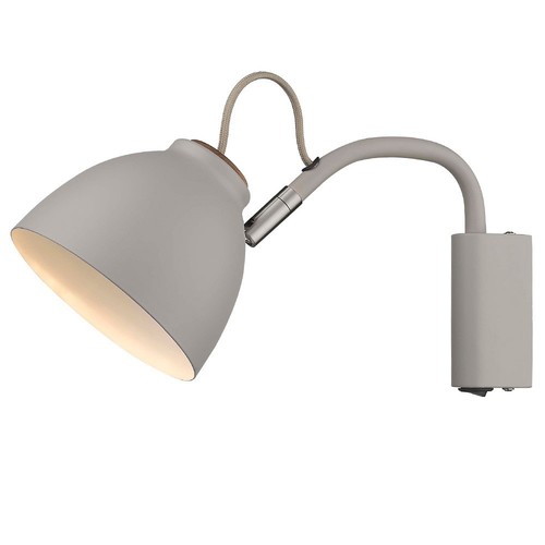 Halo Design - NIVÅ vegglampe Ø14 GU10, Grå/Tre