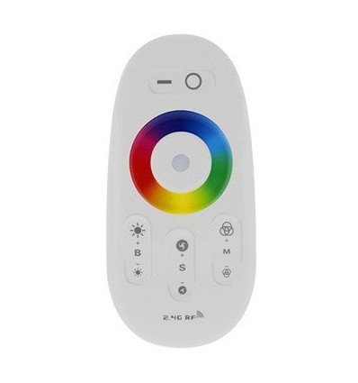 Fjernkontroll til RGB controller - Uten controller, 12V / 24V, RF trådløs