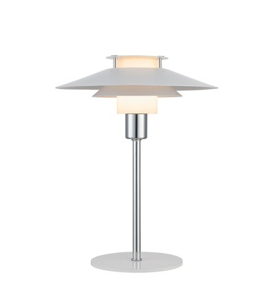 Halo Design - RIVOLI Bordlampe Ø24 hvit/krom