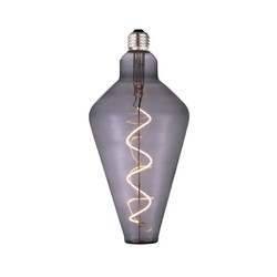 LED pærer Outlet: Halo Design - COLORS Cone 2W E27 D125 Smoke, 3-trinns med minne