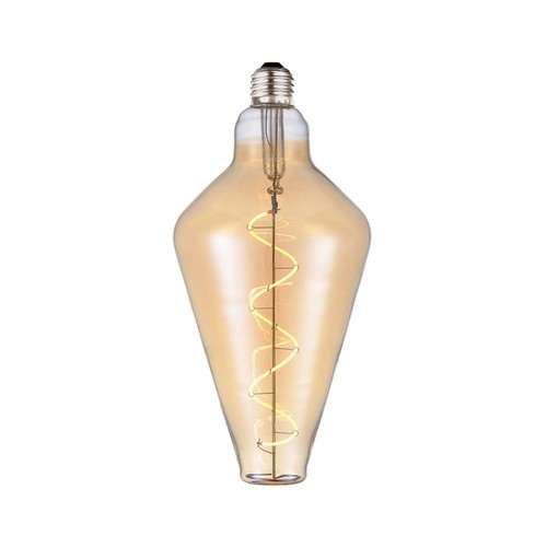 Outlet: Halo Design - COLORS Cone 2W E27 D125 Amber, 3-trinns med minne