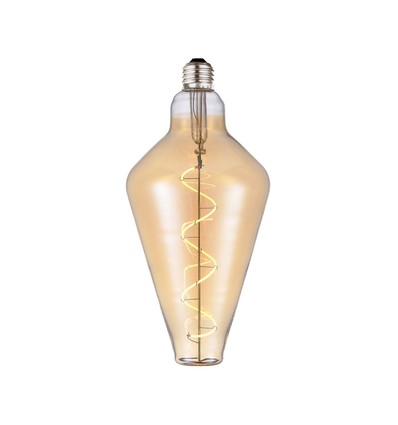 Outlet: Halo Design - COLORS Cone 2W E27 D125 Amber, 3-trinns med minne