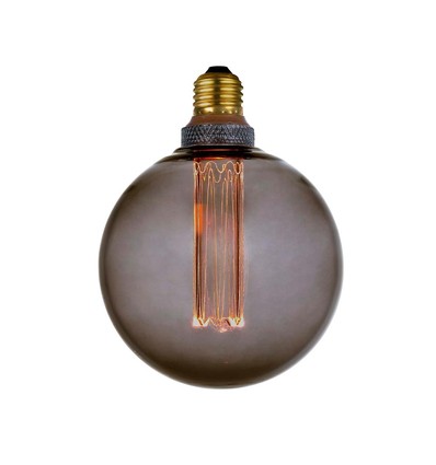 Outlet: Halo Design - COLORS DIM LED Globe G125 SMOKE E27, 3-trinns