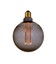 Restsalg: Halo Design - COLORS DIM LED Globe G125 SMOKE E27, 3-trinns
