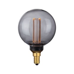 Lyskilder Halo Design - COLORS Dim LED Mini Globe E14 Røykminne 1800 Kelvin