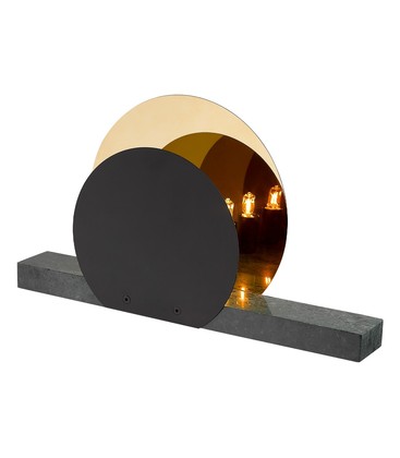 Halo Design - Marble Eclipse, grønn bordlampe