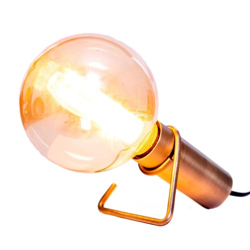 Halo Design - HOOK bord/vegglampe E27, antikk rot