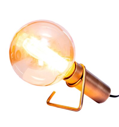 Halo Design - HOOK bord/vegglampe E27, antikk rot