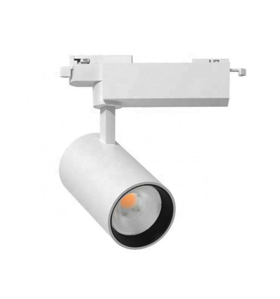 LEDlife 28W hvit skinnespot - 175 lm/W, RA 90, 38 grader, 1-faset