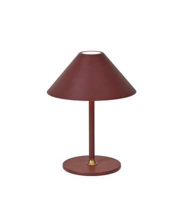 Outlet: Halo Design - Hygge Batteri bordlampe - Bordeaux