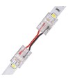 Slim Samler med ledning til LED stripe - 10mm, enkeltfarget, IP20, 5V-24V