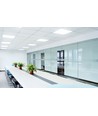 60x60 bakbelyst LED-panel, 40W - Hvit kant