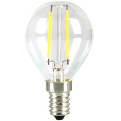 E14 LED LEDlife 2W LED krone pære - Karbon filamenter, P45, E14