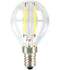 LEDlife 2W LED krone pære - Karbon filamenter, P45, varm hvit, E14