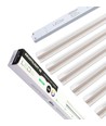 Troldtekt LED skinnesett 6x60 cm - Planforsenket, Triac dimbar, Akustilight inkl. ledninger og driver