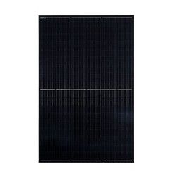 Solceller 410W Helsvart solcellepanel mono - Sort-i-svart helsvart, half-cut panel v/6 stk.