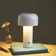 LEDlife Mushroom bordlampe - Sølv, oppladbar, touch dimbar, IP20