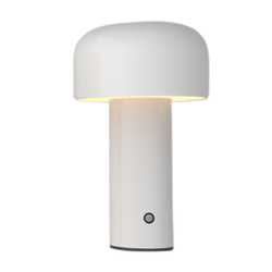 Bordlampe LEDlife Mushroom bordlampe - Hvid, oppladbar, touch dimbar, IP20