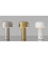 LEDlife Mushroom bordlampe - Gull, oppladbar, touch dimbar, IP20