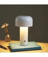 LEDlife Mushroom bordlampe - Gull, oppladbar, touch dimbar, IP20