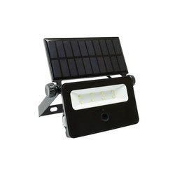 Lyskastere med sensor Spectrum 2W LED solcelle lyskaster - Innebygd batteri, med sensor, utendørs