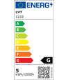 Outlet: GU10 - 5W LED Spot, 400 Lumen, varm / nøytral hvit