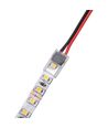 Samler til 8 mm LED-strip til løse ledninger - Tynn, IP20, for ensfargede strimler, for aluminiumsprofiler