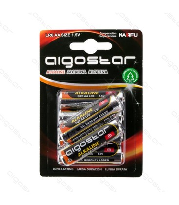 Restsalg: 6 stk Aigostar LR6 AA Batteri, 1,5V