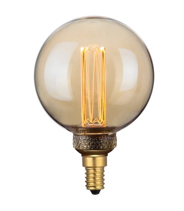 Restsalg: E14 LED Mini Globe Golden Dimbar, Colors