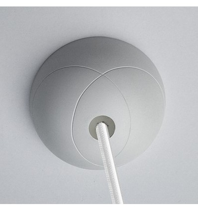 Rosetta deksel til lampesokkel i hvit - Dyberg Larsen