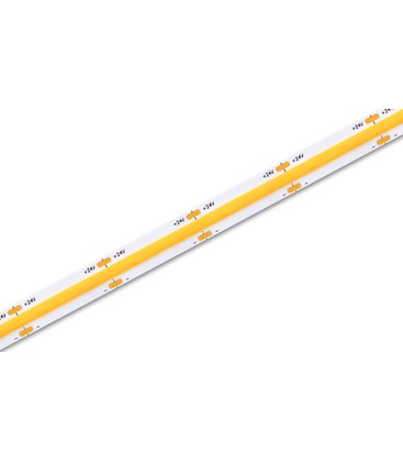 Outlet: 5m COB LED stripe 24V, 12W pr. meter, 4500K