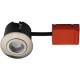 Outlet: Daxtor Easy 2-Change downlight - Børstet stål, rett-i-isolasjon