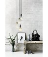 Outlet: Nordlux Avra pendeloppheng, sort/krom, E27
