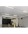 Limea T8 LED-armatur - Til 1x 60cm LED rør, IP65 vanntett, gjennomgangskobling