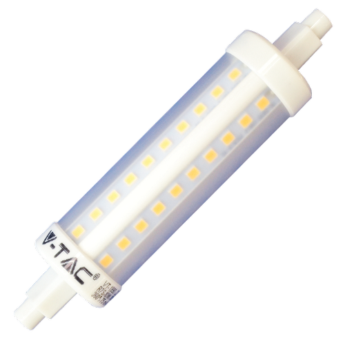 V-Tac R7S LED pære - 118mm, 7W, 230V, R7S