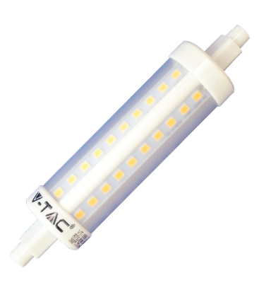 V-Tac R7S LED pære - 118mm, 7W, 230V, R7S