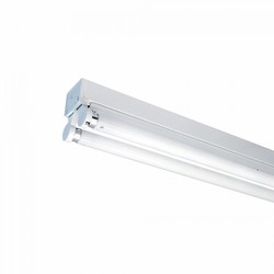 Uten LED - Lysrør armatur V-Tac åpen T8 LED armatur - Til 2x 150 cm LED rør, IP20 innendørs