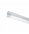 V-Tac åpen T8 LED armatur - Til 2x 150 cm LED rør, IP20 innendørs