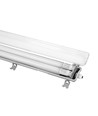 150cm armatur + 2 stk. 24W T8 LED-rør - IP65, gjennomkoblet