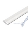 50 cm LED skapbelysning - 6mm høy, 12V DC, 4W, med plugg