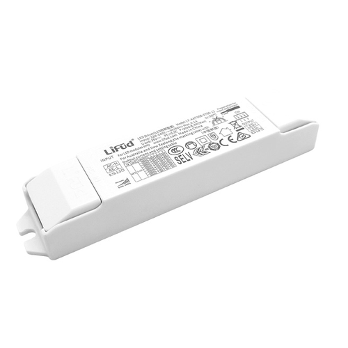 Lifud 40W dimbar LED driver - Triac faseavsnittdimmer, 700mA-1050mA, 25-42V, flicker free