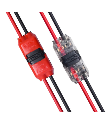 Kabelsamler - IP40, 2-ledet til løse ledninger,sort