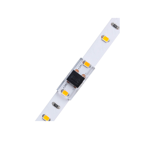 Lavprofil samler til LED strip - 8mm, enkeltfarget, IP20, 5V-24V