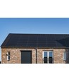 10kW komplett 3-faset hybrid solcelleanlegg - Til tegl, DEYE hybrid inverter, Sort i sort (TN-nett)